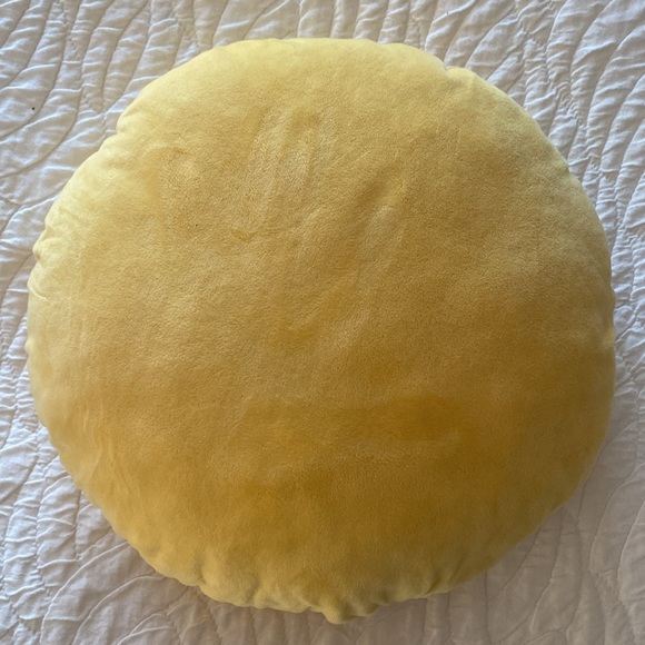 Kissy Face 😘 Emoji Accent Pillow - Picture 2 of 6